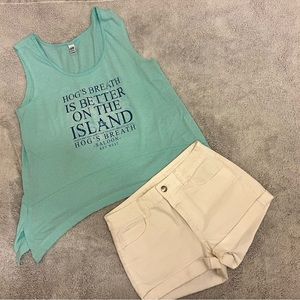 Ladies shark bite tank